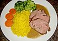 Lammfilet mit Safranreis und Babym&ouml;hren