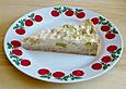 Rhabarber - Pudding - Kuchen
