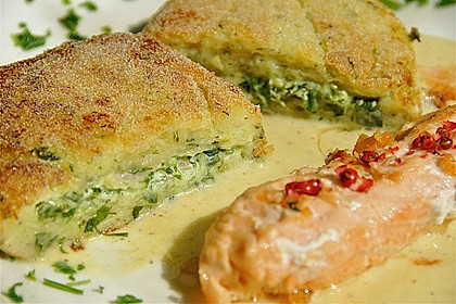 Spinat - Kartoffeltaschen 4