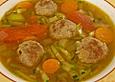 Bunte Hackb&auml;llchensuppe