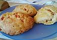 Partybr&ouml;tchen mit Frischk&auml;se