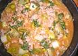 Hackfleisch - Lauch - So&szlig;e mit Reis