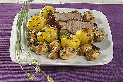 Gekr&auml;uterte Putenkeule