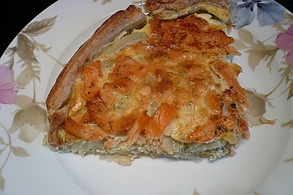 Blätterteigquiche mit Fenchel und Räucherlachs 14