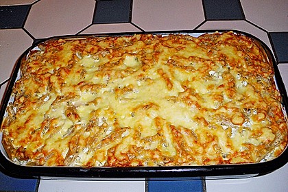 Brokkoli - Nudel - Schinken - Auflauf 1