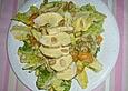 H&auml;hnchen - Curry - Salat