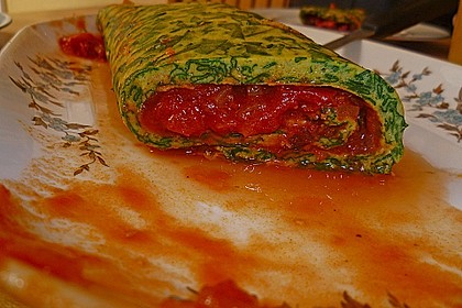 Vegetarische Roulade mit Tomatenf&uuml;llung 3