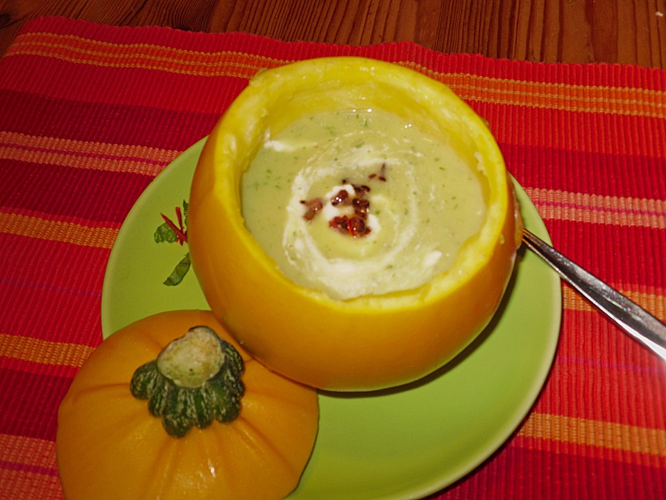 Suppe von gelber Zucchini mit Basilikum (Rezept mit Bild) | Chefkoch.de