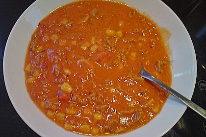 Mais - Hackfleisch - Suppe 1