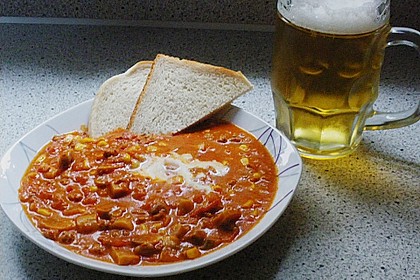 Mais - Hackfleisch - Suppe 3