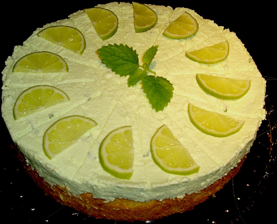 Limetten - Quark - Torte (Rezept mit Bild) von pusteblume083 | Chefkoch.de