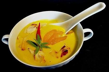 Fruchtig - scharfe Kartoffel - Kokos - Suppe