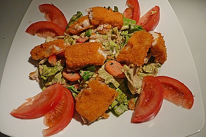 Fischst&auml;bchen Salat alla Marc 4