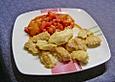 Gebackener Fisch mit Paprikasauce