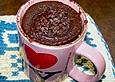 Mikrowellen - Schokoladenkuchen in der Tasse