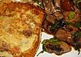 Italialadys Polenta mit gemischen Antipasti