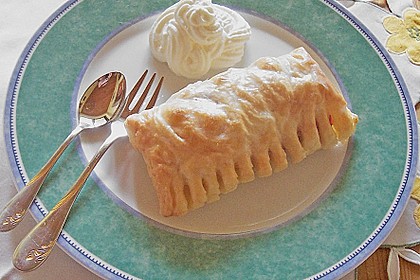 Bl&auml;tterteig - Kirsch - K&auml;mme