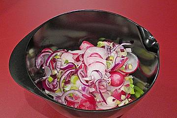 Radieschensalat mit Thunfisch