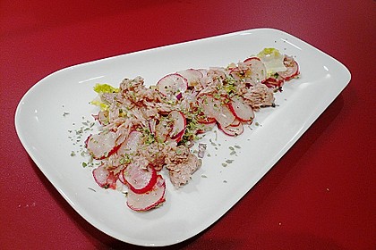 Radieschensalat mit Thunfisch 2