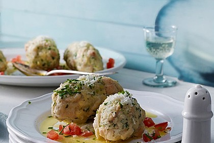 Käsenocken 'Südtiroler Art' mit Bergkäse
