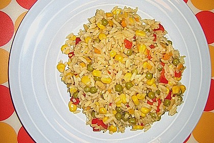 Puten - Gem&uuml;se - Reis - Pfanne 1