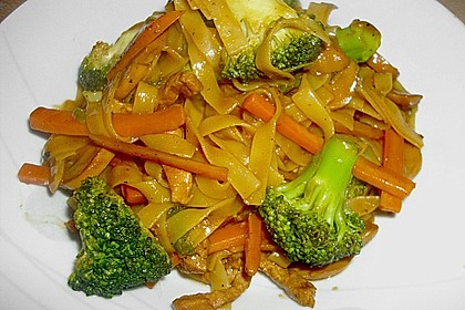 Woknudeln - vegetarisch 1