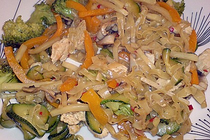 Woknudeln - vegetarisch 2