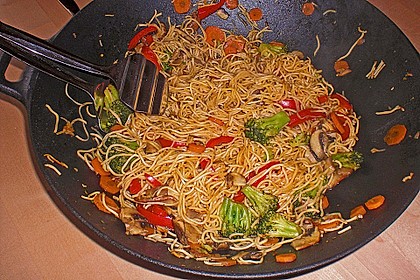 Woknudeln - vegetarisch 5