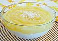 Kokos - Creme mit Ananas - Gelee