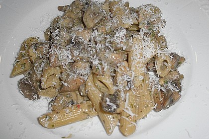 Champignon - Nudelpfanne a la M&auml;usle 1
