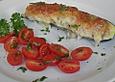 Gef&uuml;llte Zucchini mit Mozzarella und Tomate