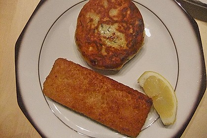 Kartoffelfrikadellen gefüllt mit Schafskäse 19