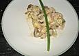 Gnocchi - S&uuml;nde mit Champignons und Fr&uuml;hlingszwiebeln