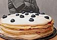 Quark - Pfannkuchen - Torte