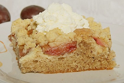 Zwetschgenkuchen 4 - schichtig