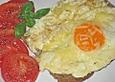 Eier in Sahne - gebacken