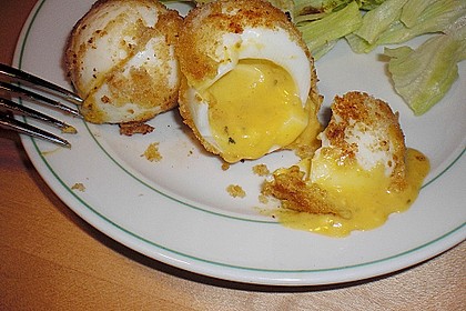 Eier gefüllt und gebraten 3