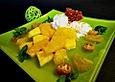 Orangen - Ananas - Kompott mit Ananas - Krokant