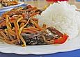 Dunkle China - Gem&uuml;se - Sauce zu Reis