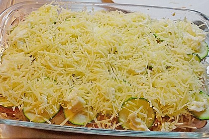 Tomaten - Zucchini - Mozzarella - Auflauf mit Zwieback 3