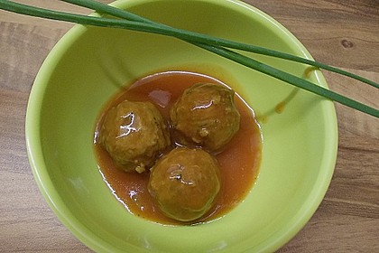 Hackb&auml;llchen mit Zigeunersauce 5