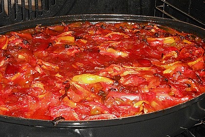 Hackb&auml;llchen mit Zigeunersauce 9