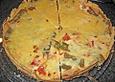 Bohnen-Tomaten Quiche