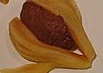 Schoko - Nocken mit Birnenspalten