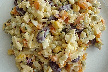 Bunter Gem&uuml;sesalat