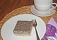 Leckerer Mohnkuchen mit Grie&szlig;