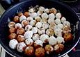 Spanischer Kartoffel - Hackb&auml;llchen - Topf