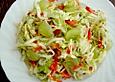 Krautsalat mit Weintrauben