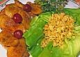 Seelachsfilet mit Bananen