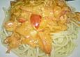 Pasta mit Hummersauce und Flusskrebsschw&auml;nzen
